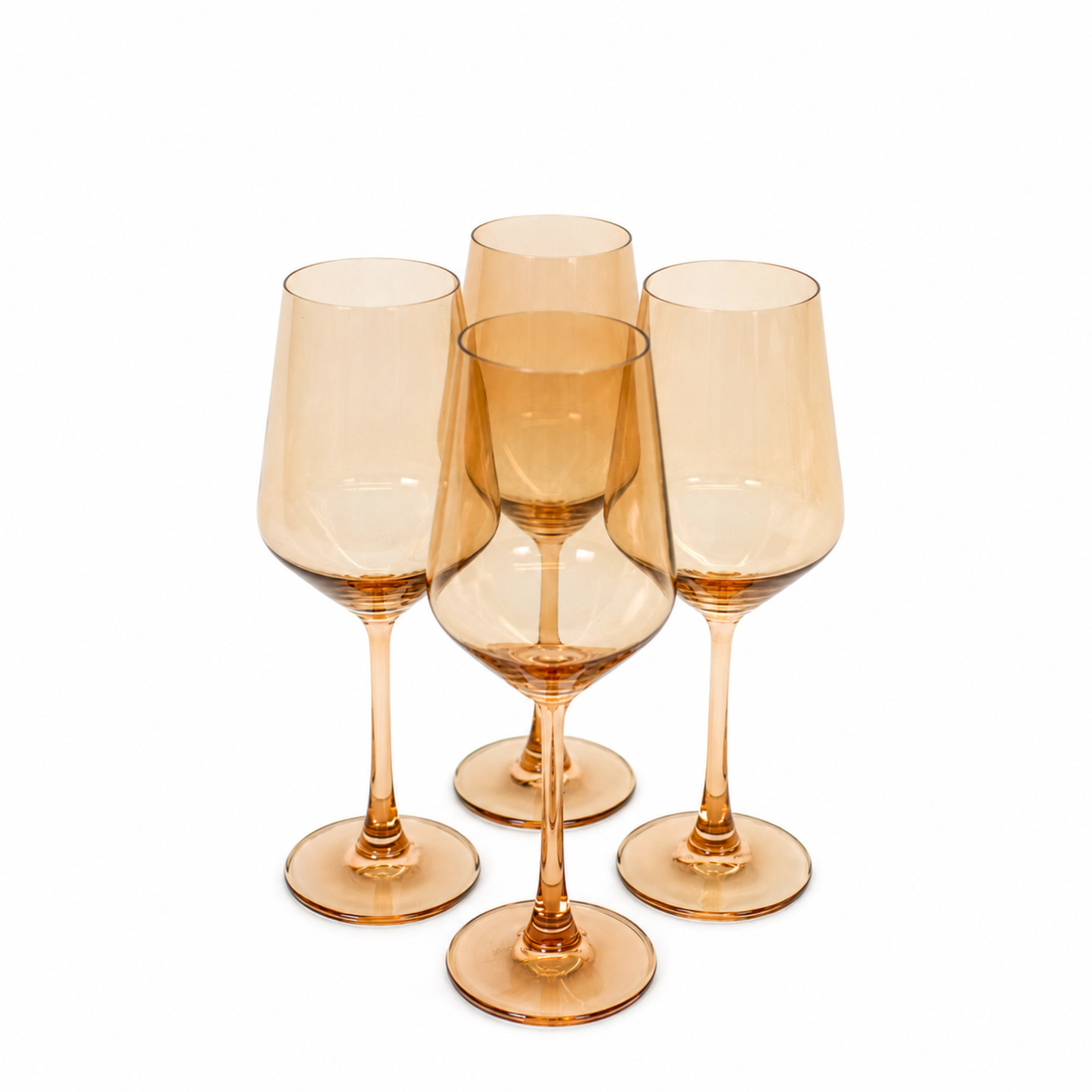 Brown Sugar - Colored Wine Glass