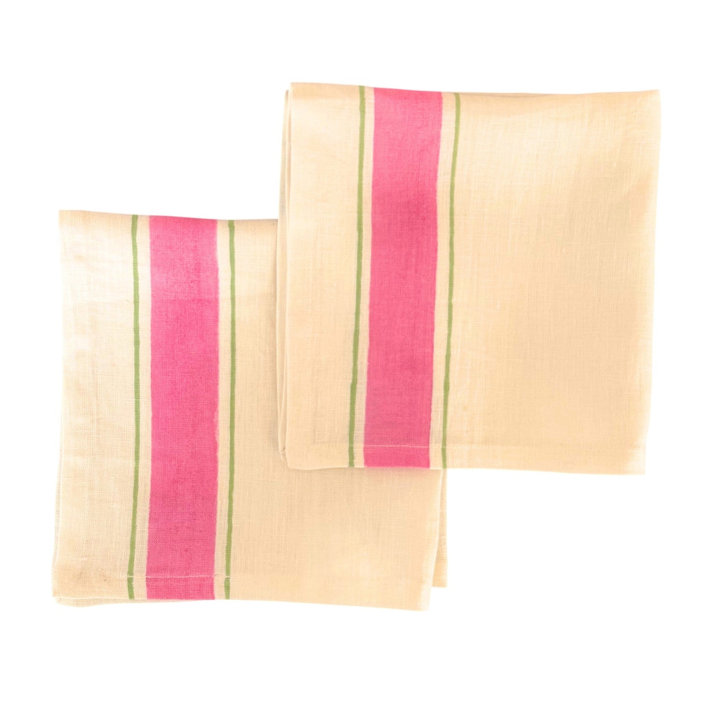 Taal Linen Napkins - Pink (Set of 2)