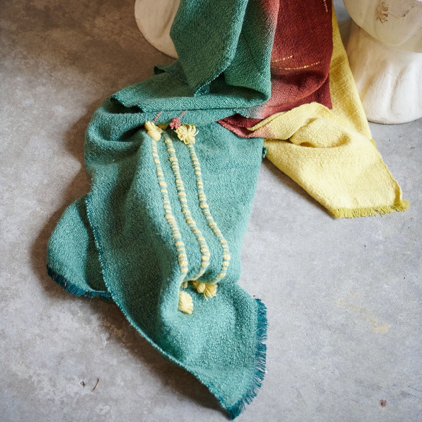 Textured Merino Throw