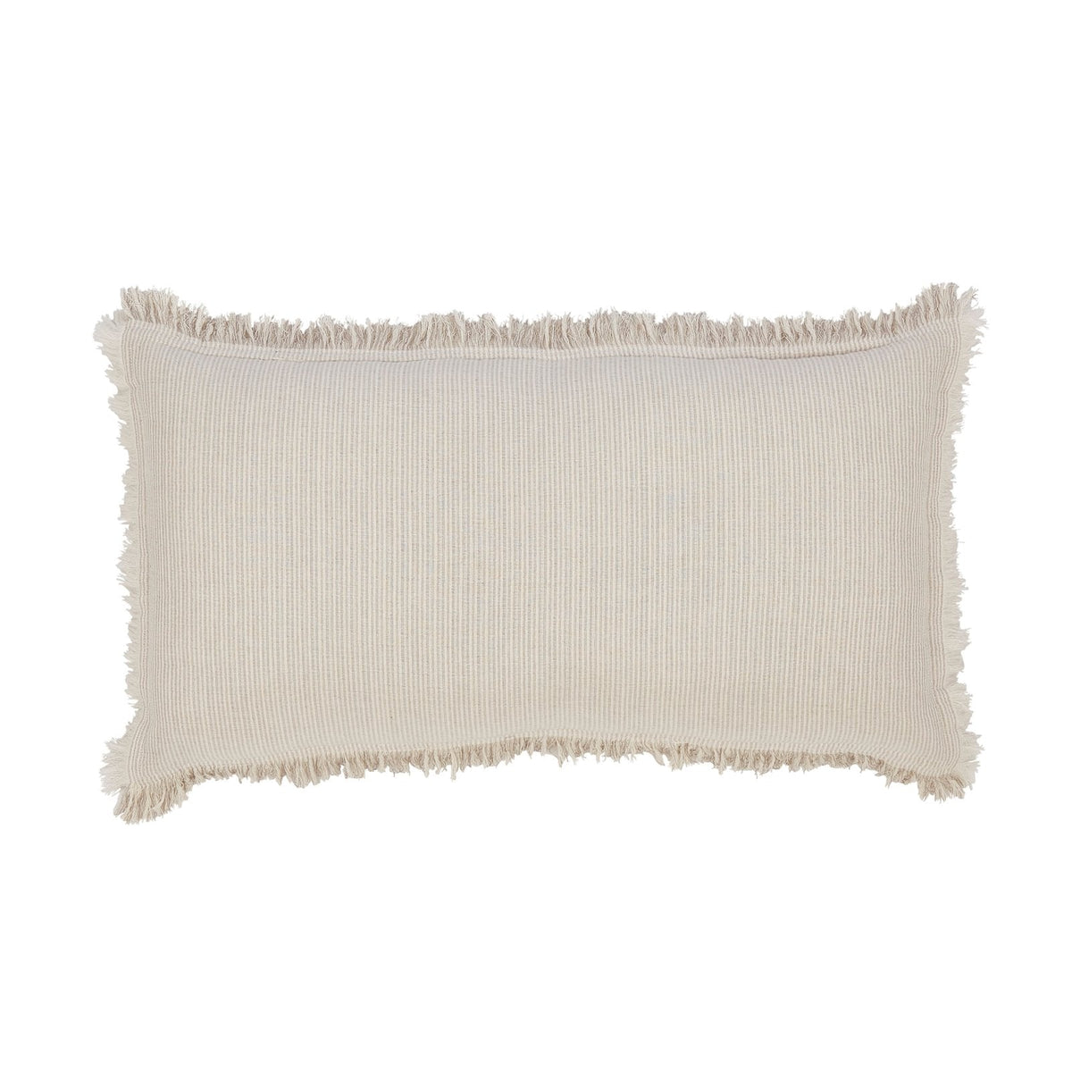 Monroe Cotton Fringe Blanket Deco Pillow