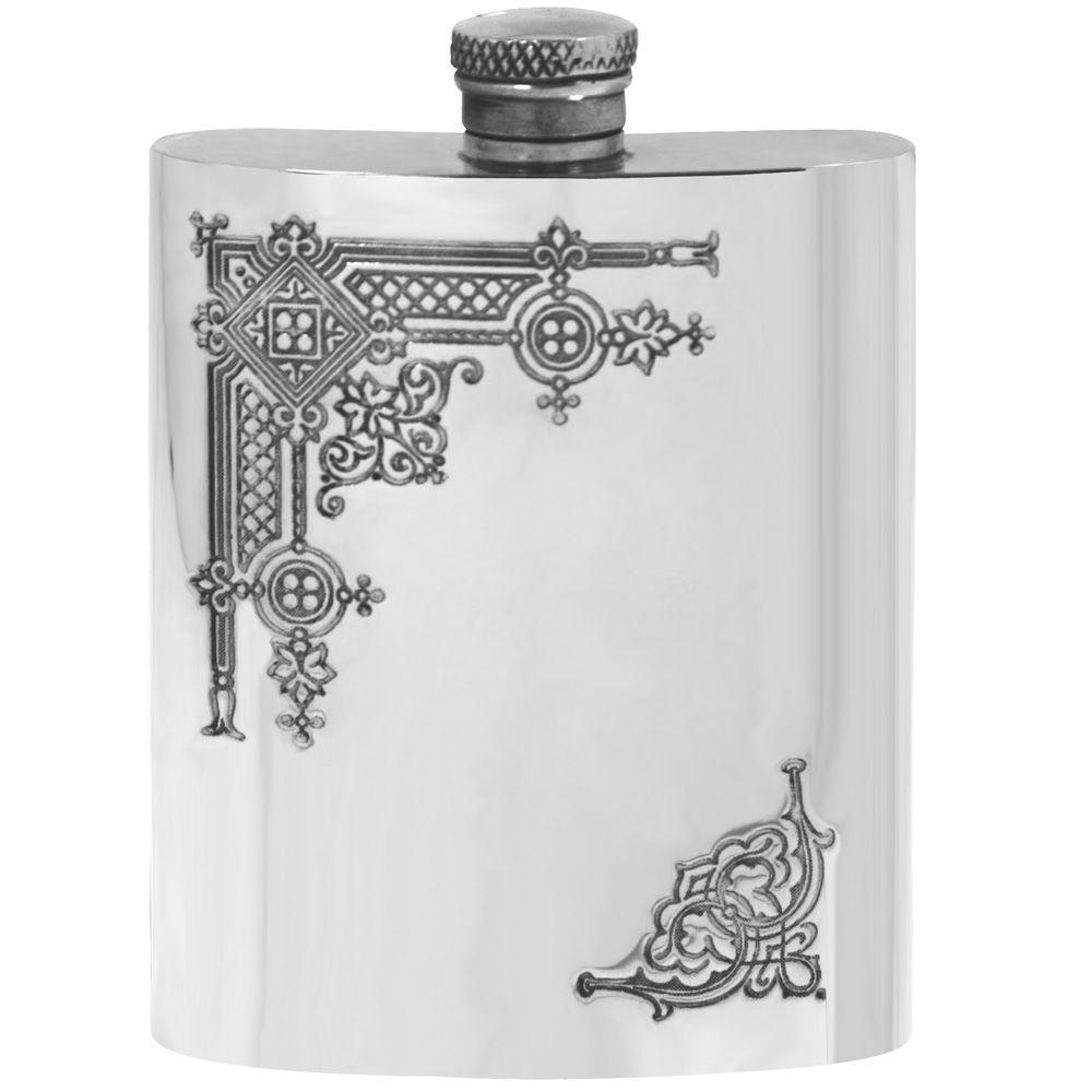 Gothic Design Hip Flask