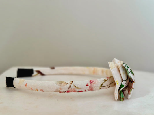 Three Little Bows Headband | Orchard Bloom