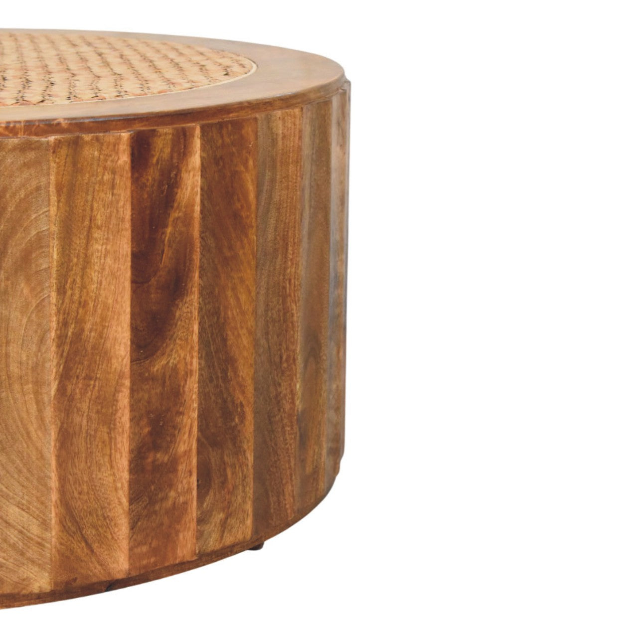 Artisan Furniture Solid Wood Rivera Rattan Coffee Table
