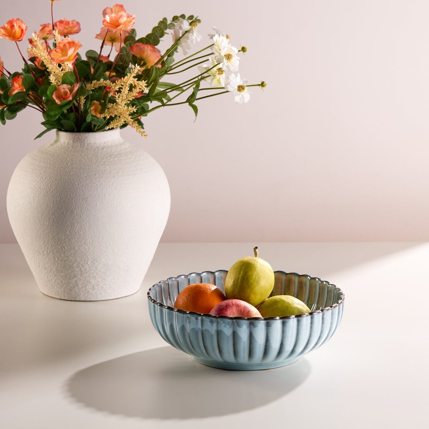 Scalloped Serving Bowl
