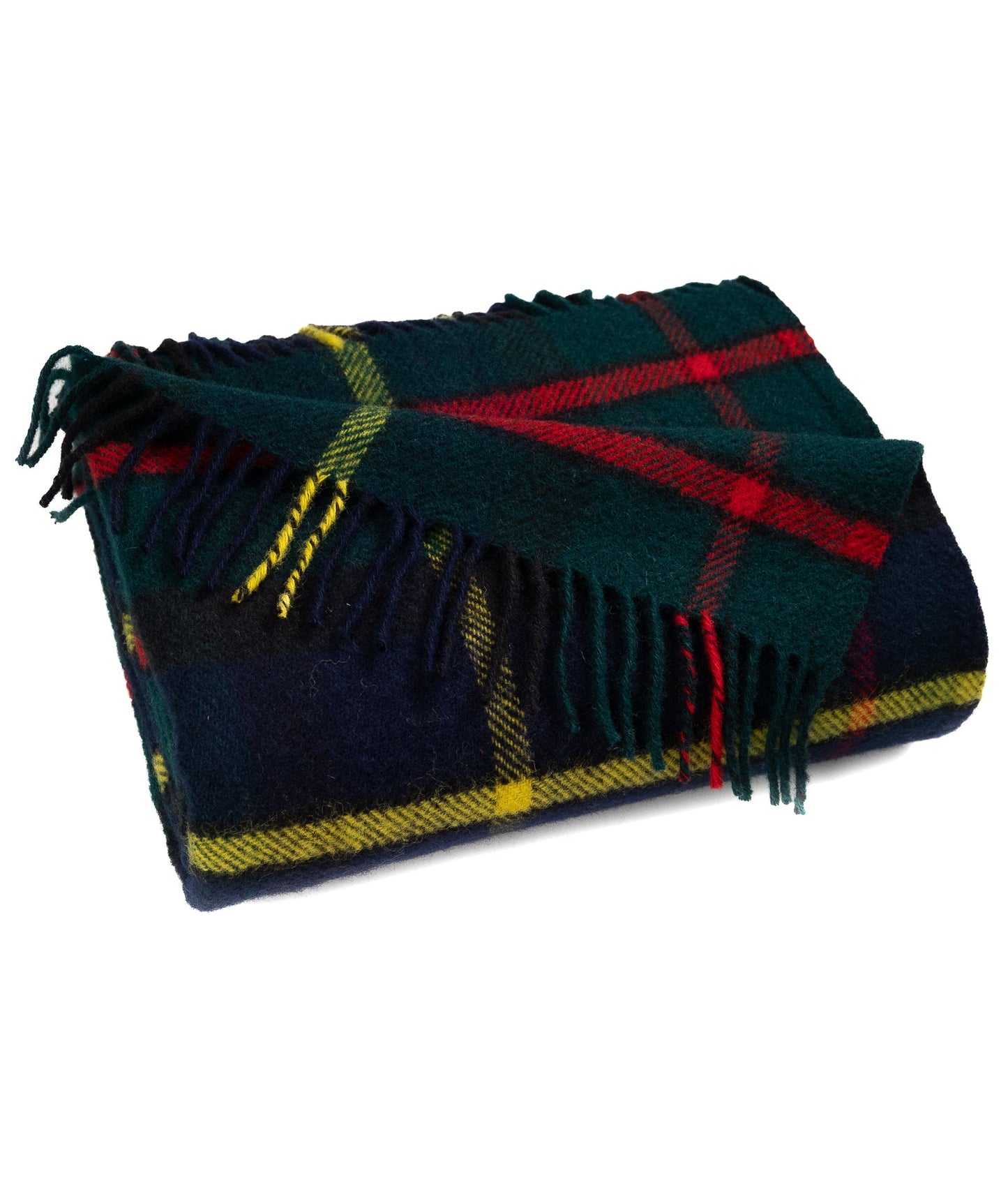 Highland Tweeds Pure New Wool Fluffy Throw ~ Hunting McLeod ~