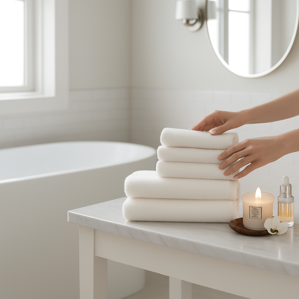 100% Organic Cotton Bath Towel