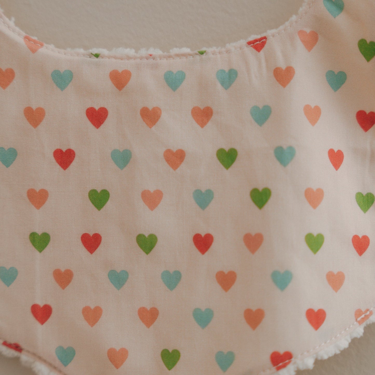 Soothe & Snap Pacifier Bib- Sweetheart Parade