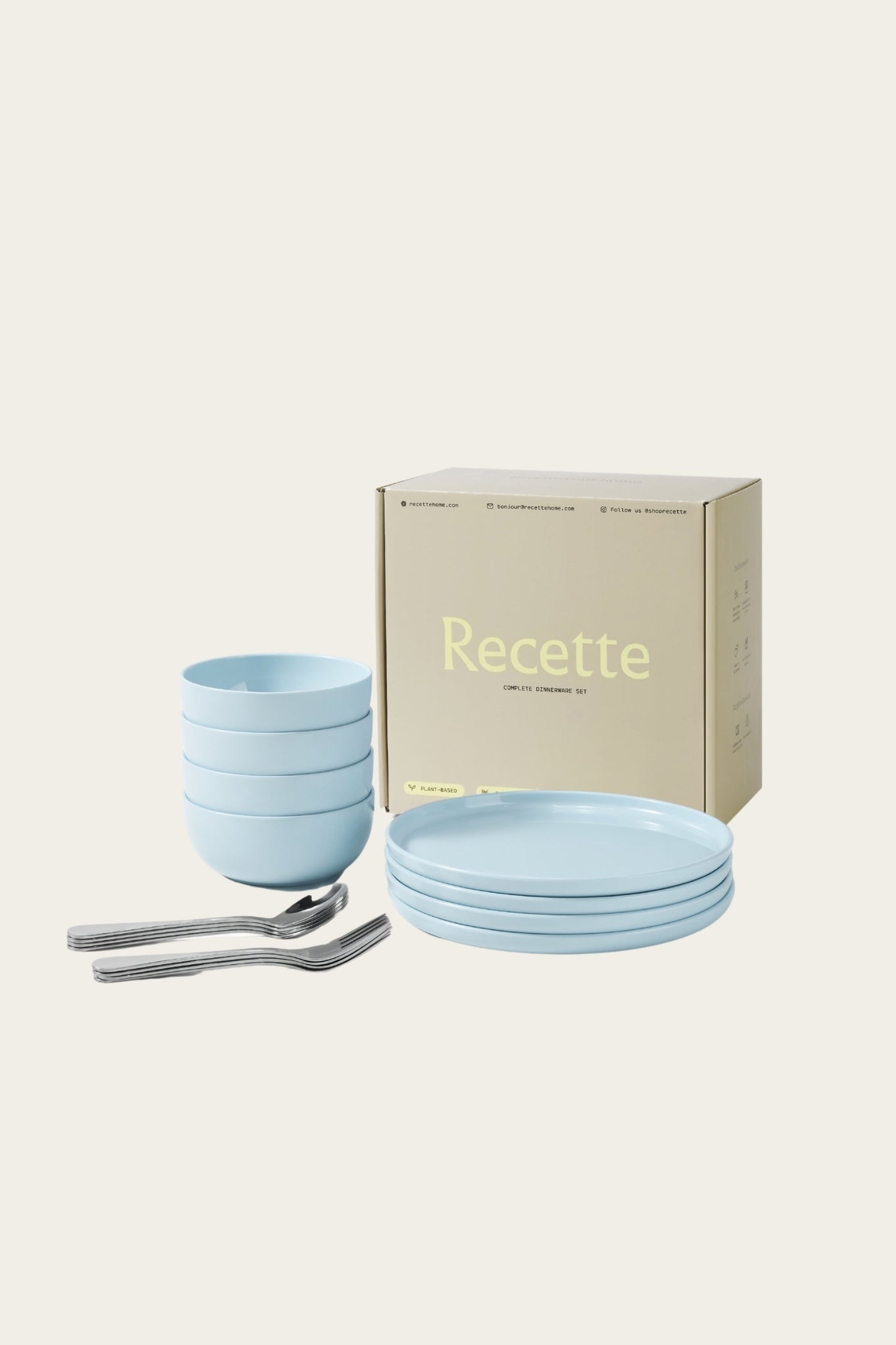 Complete Dinnerware Set | Seafoam