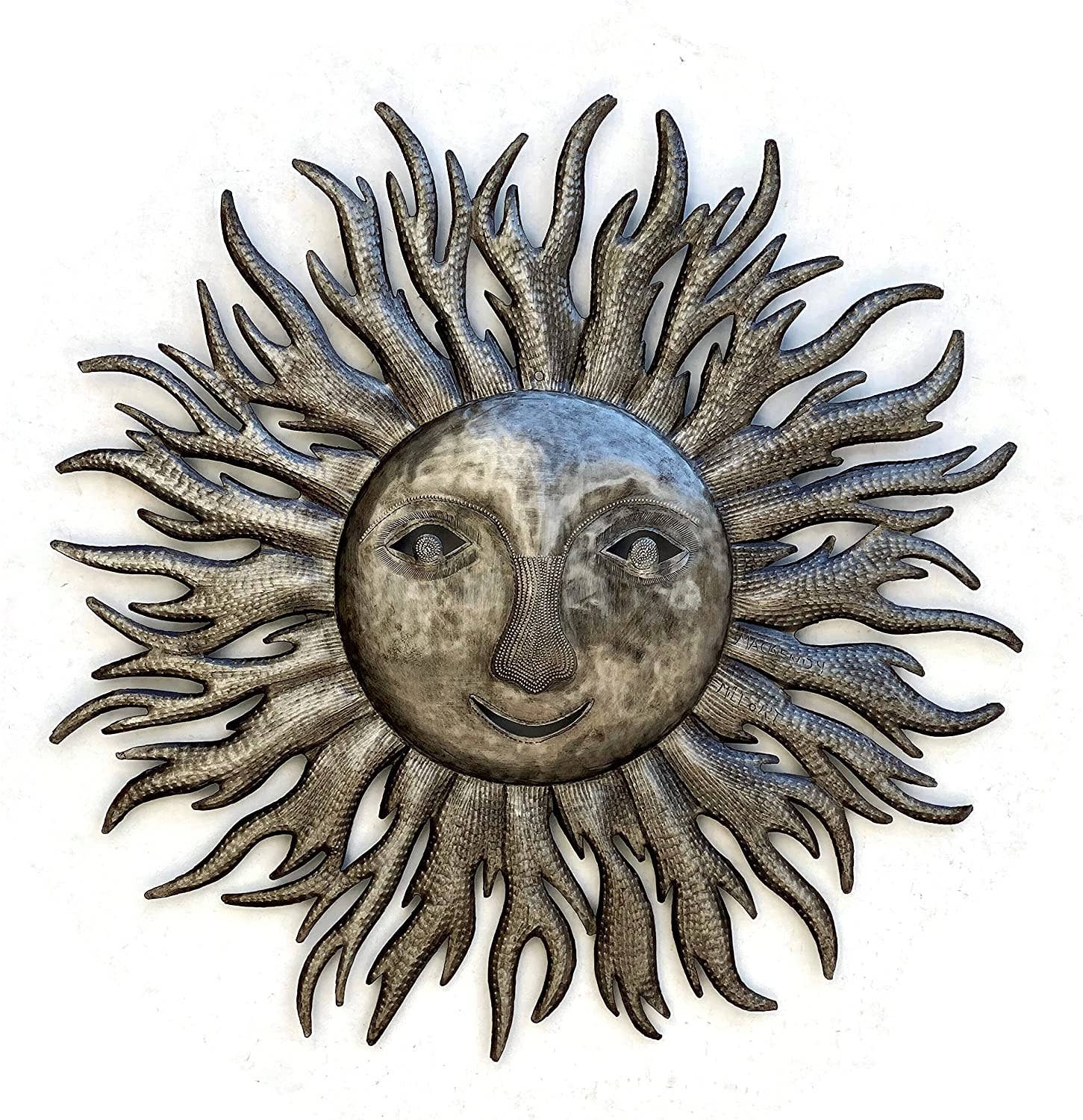Sun Wall Decor, Wind Blown Rays 22"