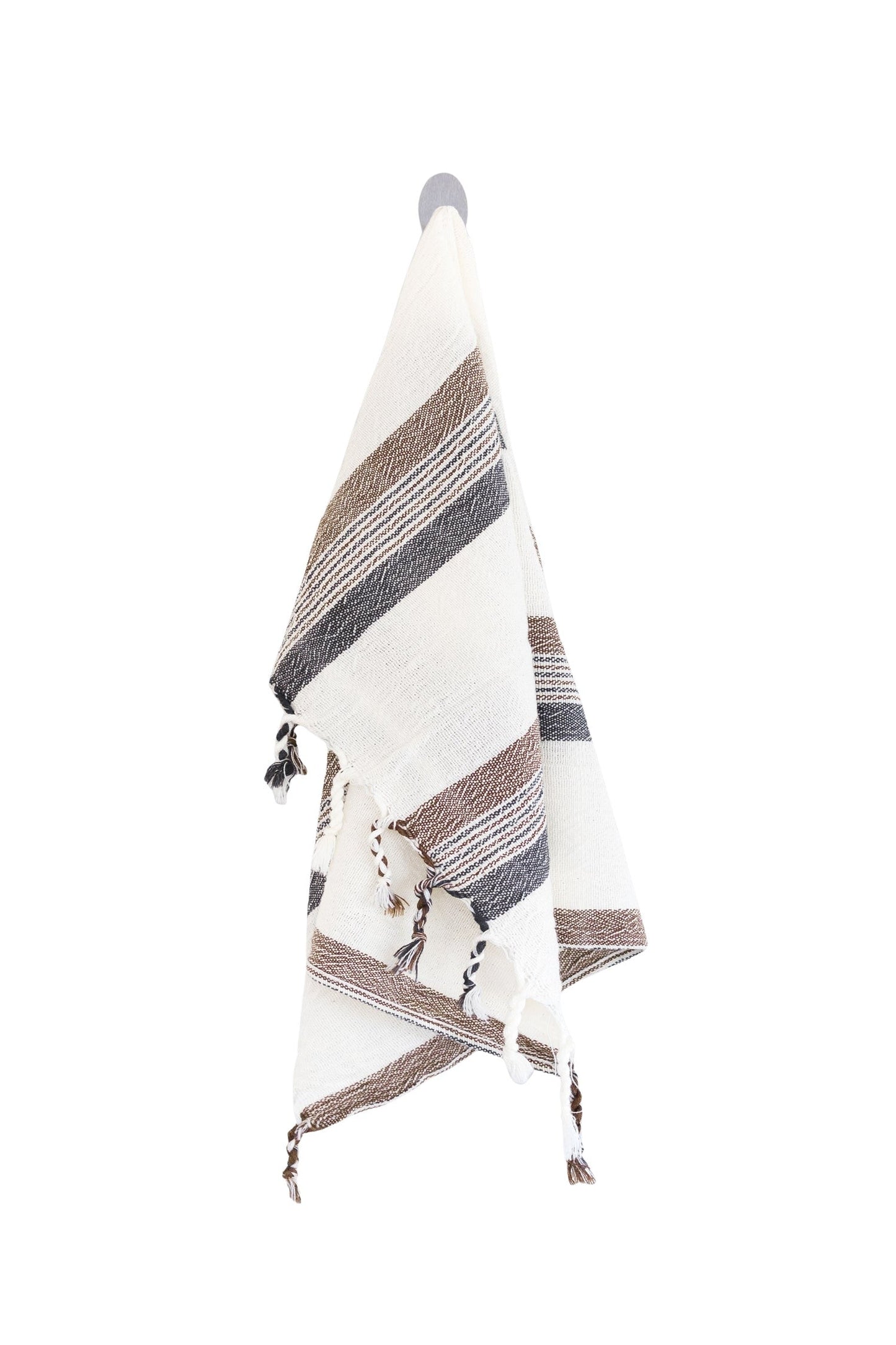 Brown Cream Nomad Hand Towel