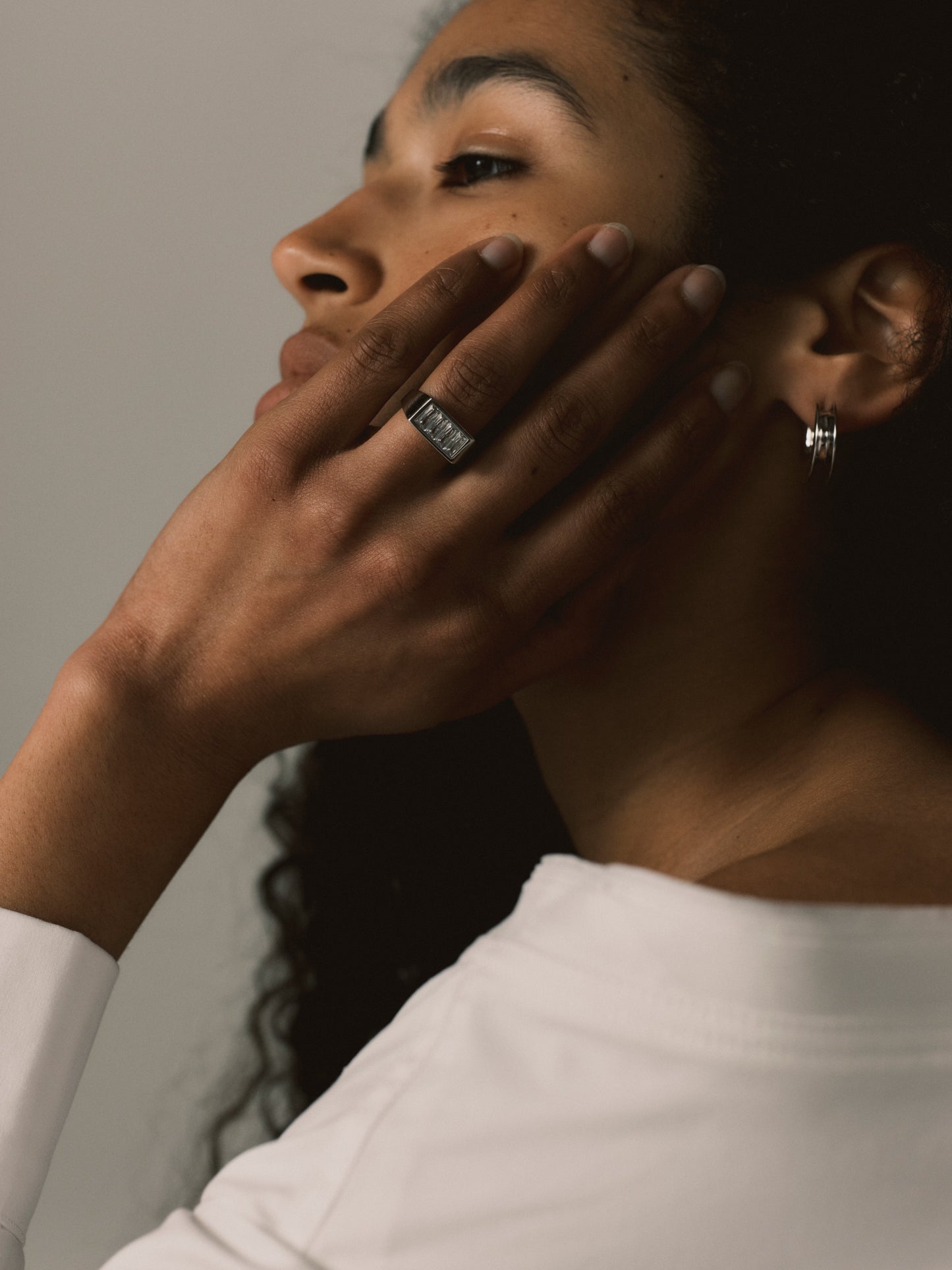 Charlie Rectangle Signet Ring