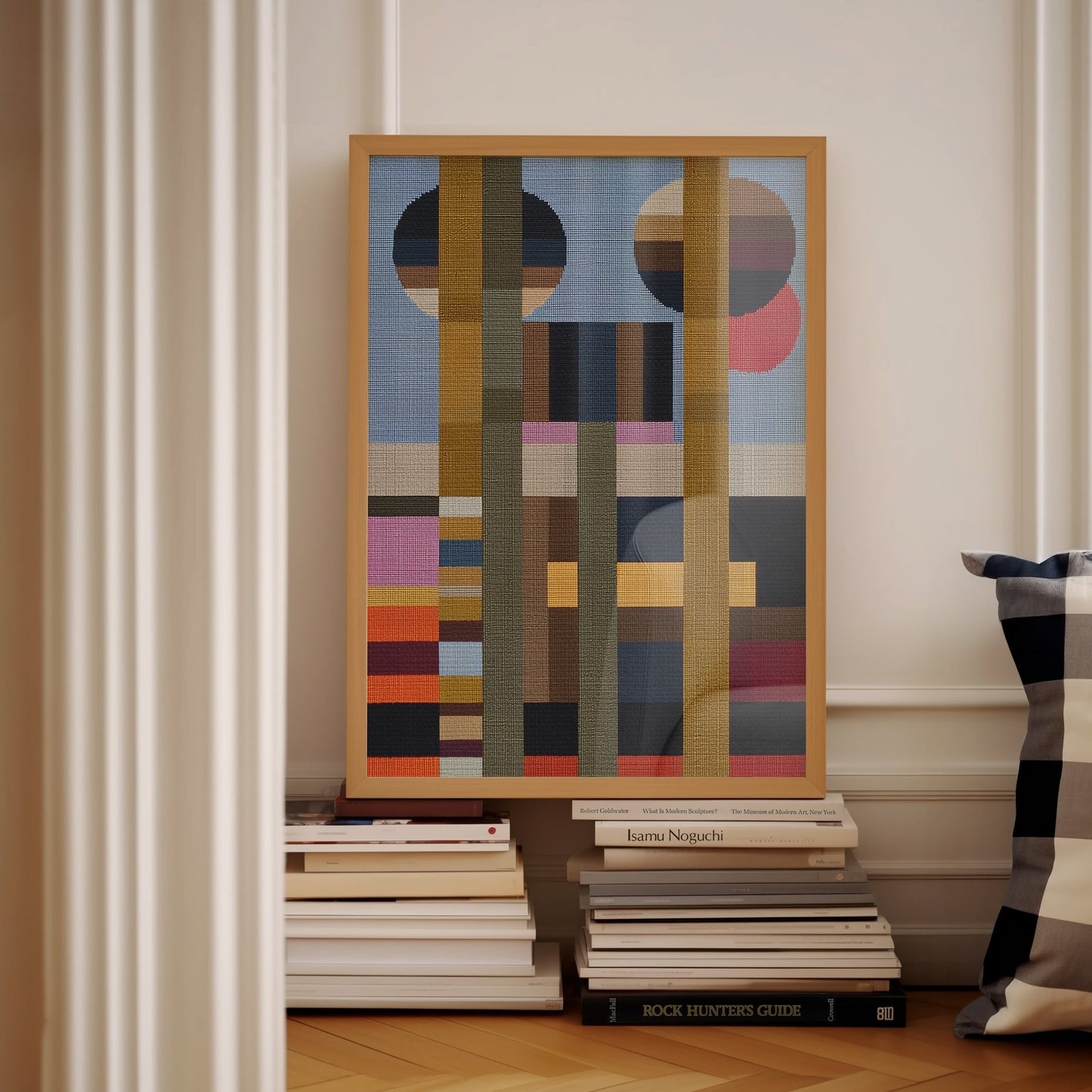 Woven Perspectives No. 13 — Geometric Abstract Art Print