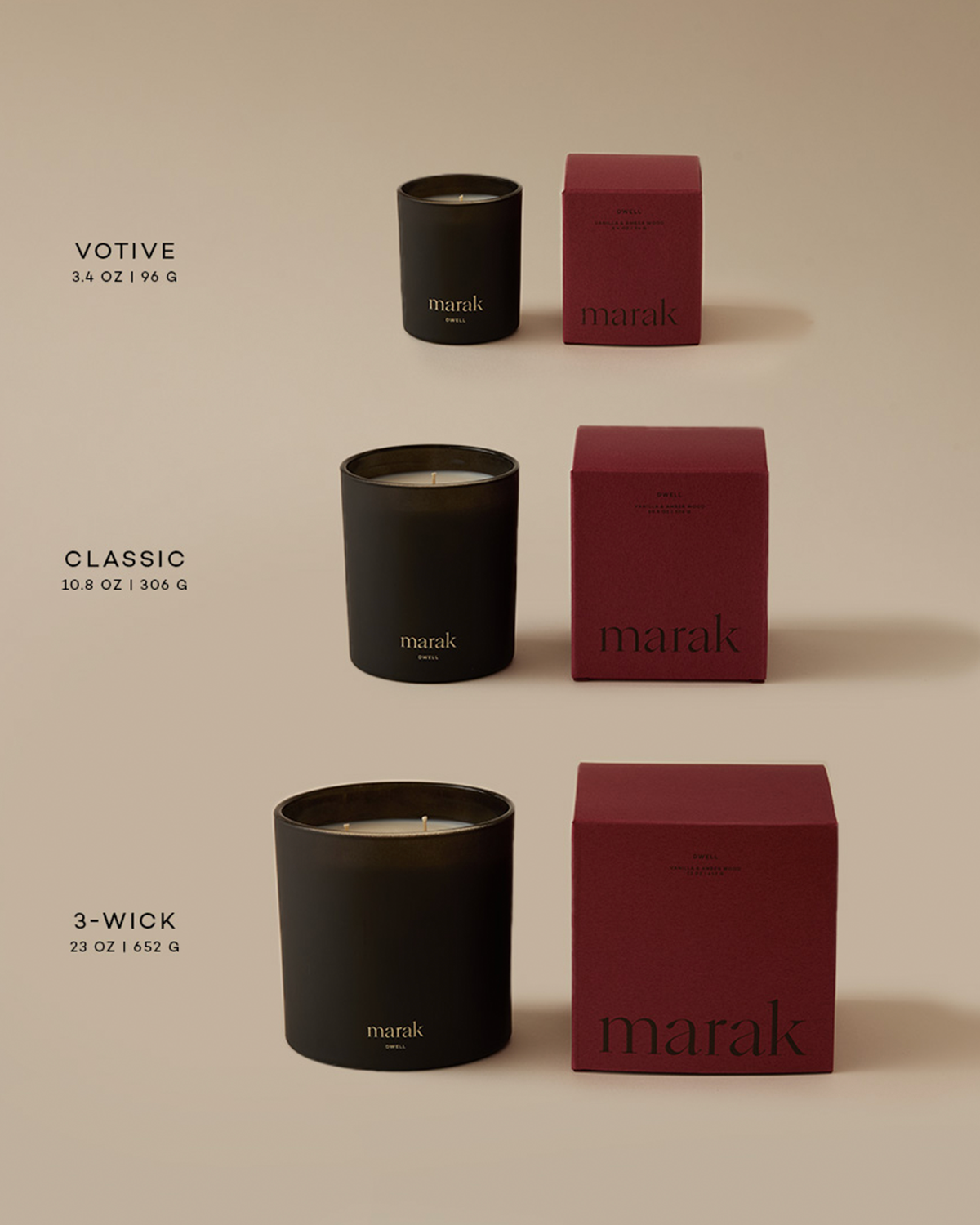 Dwell — Vanilla & Amber Wood