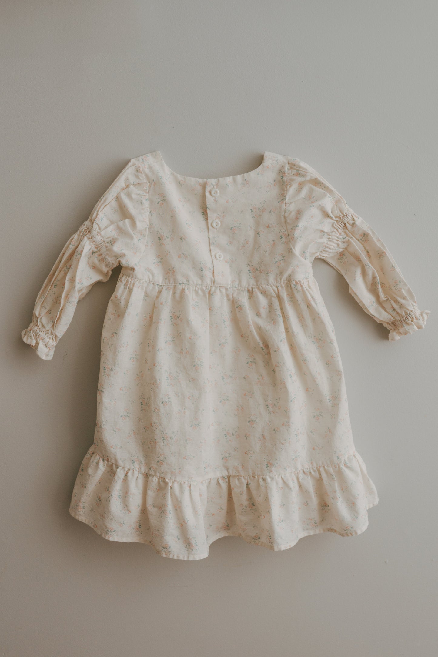 Fiona Dress - Apricot Bloom