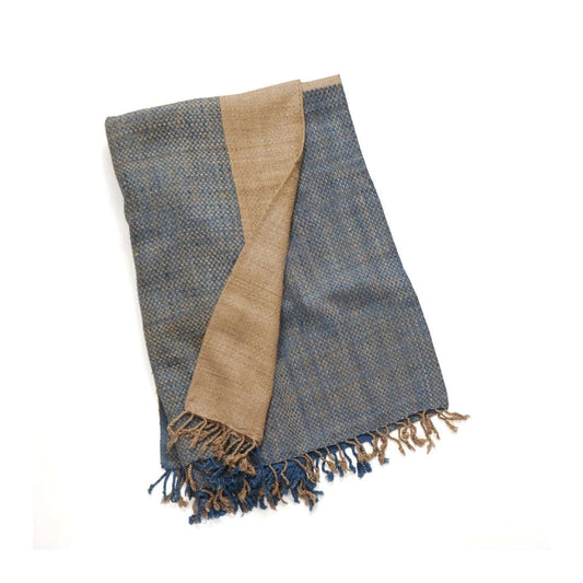 Silk Throw | Cruelty-Free | Handwoven | Fair Trade | BLOCK