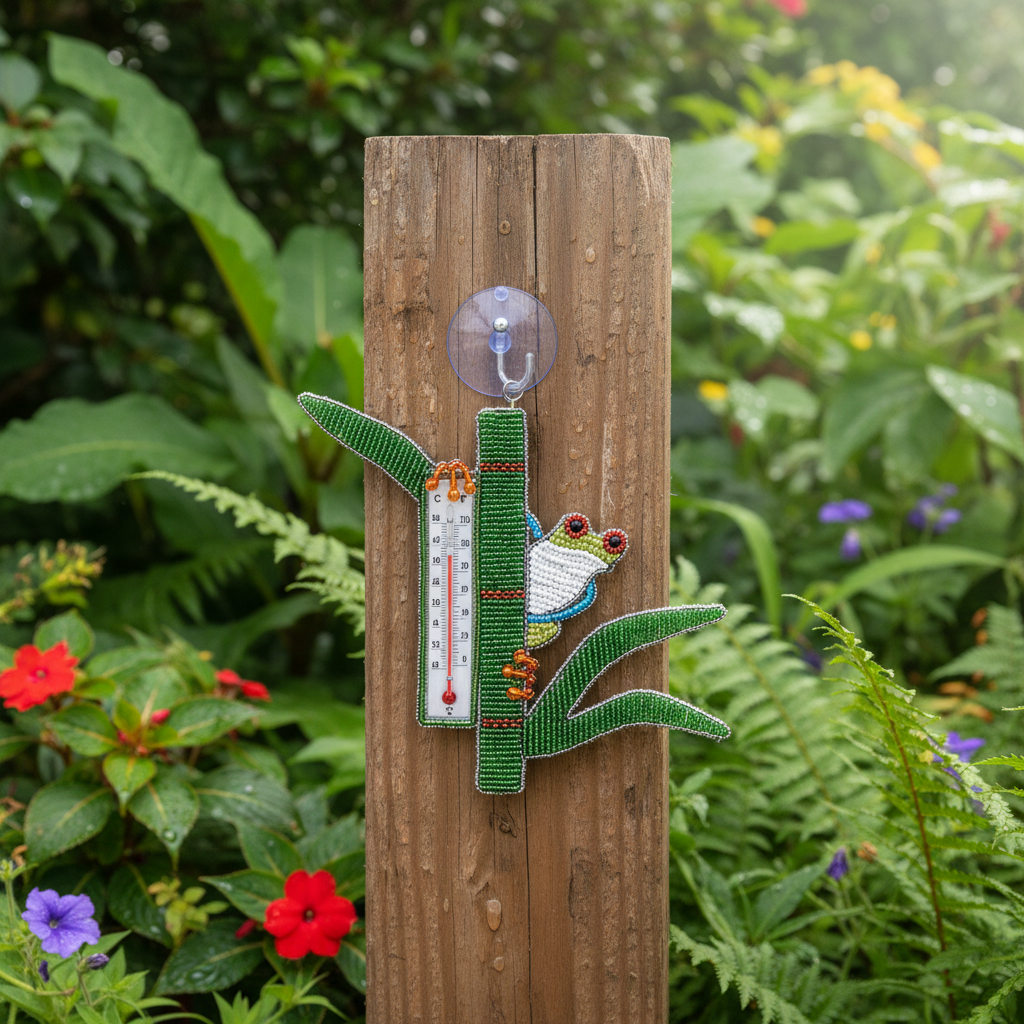 Thermometer, Tree Frog (Set of 2)