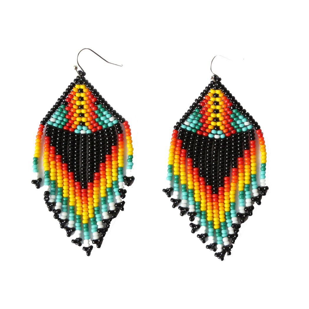 Flame Embera Earrings
