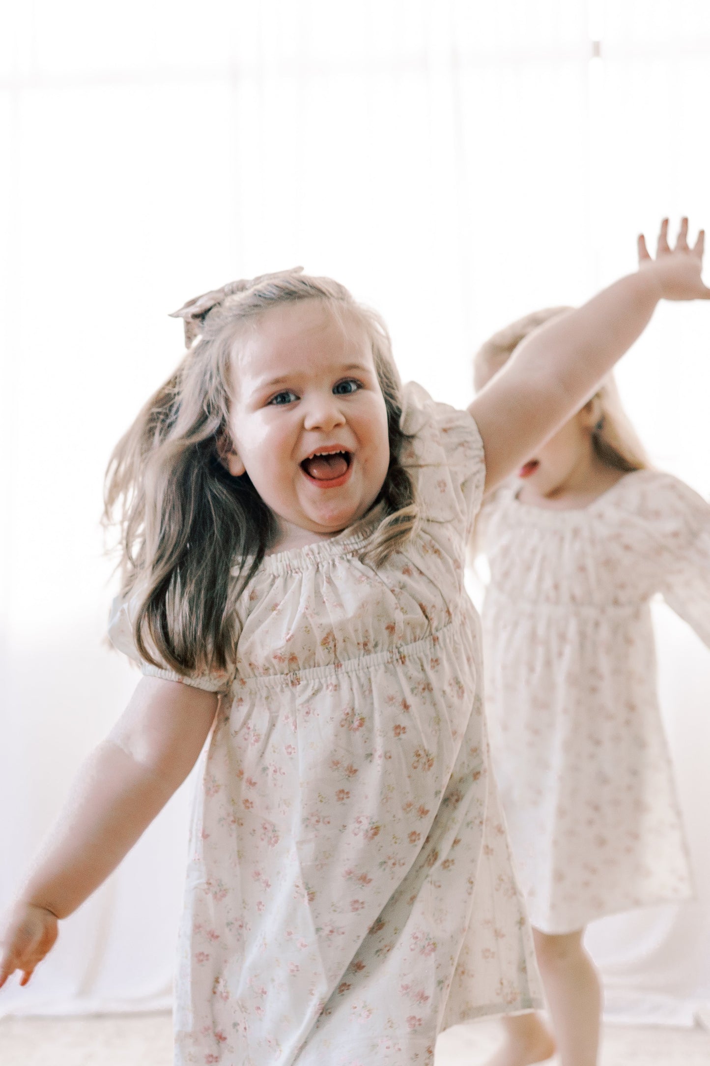Kennedi Dress- Spring Petal| Short Sleeve