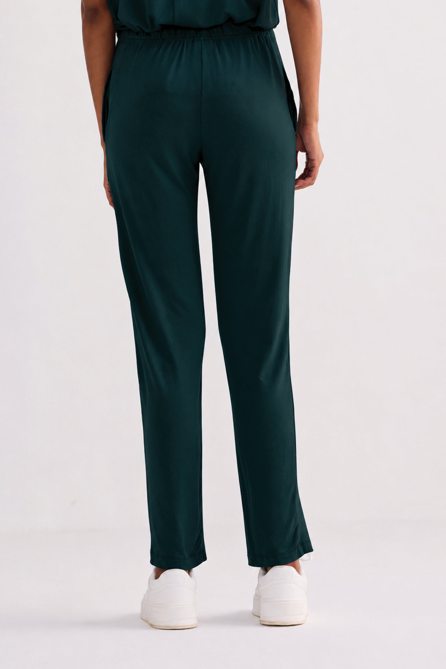 Wide Leg Pant in Teal
