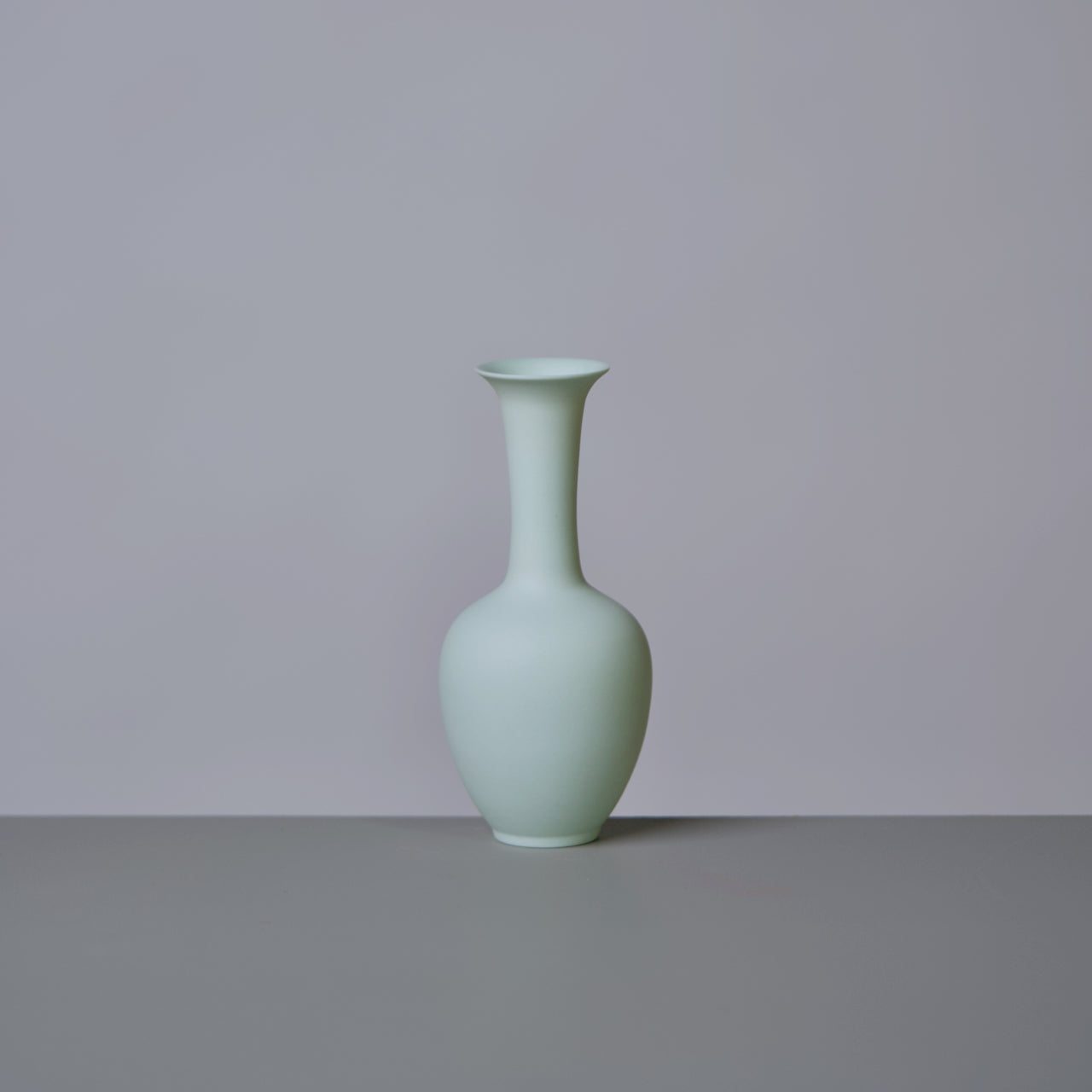 Matte Porcelain Mini Lotus Vase