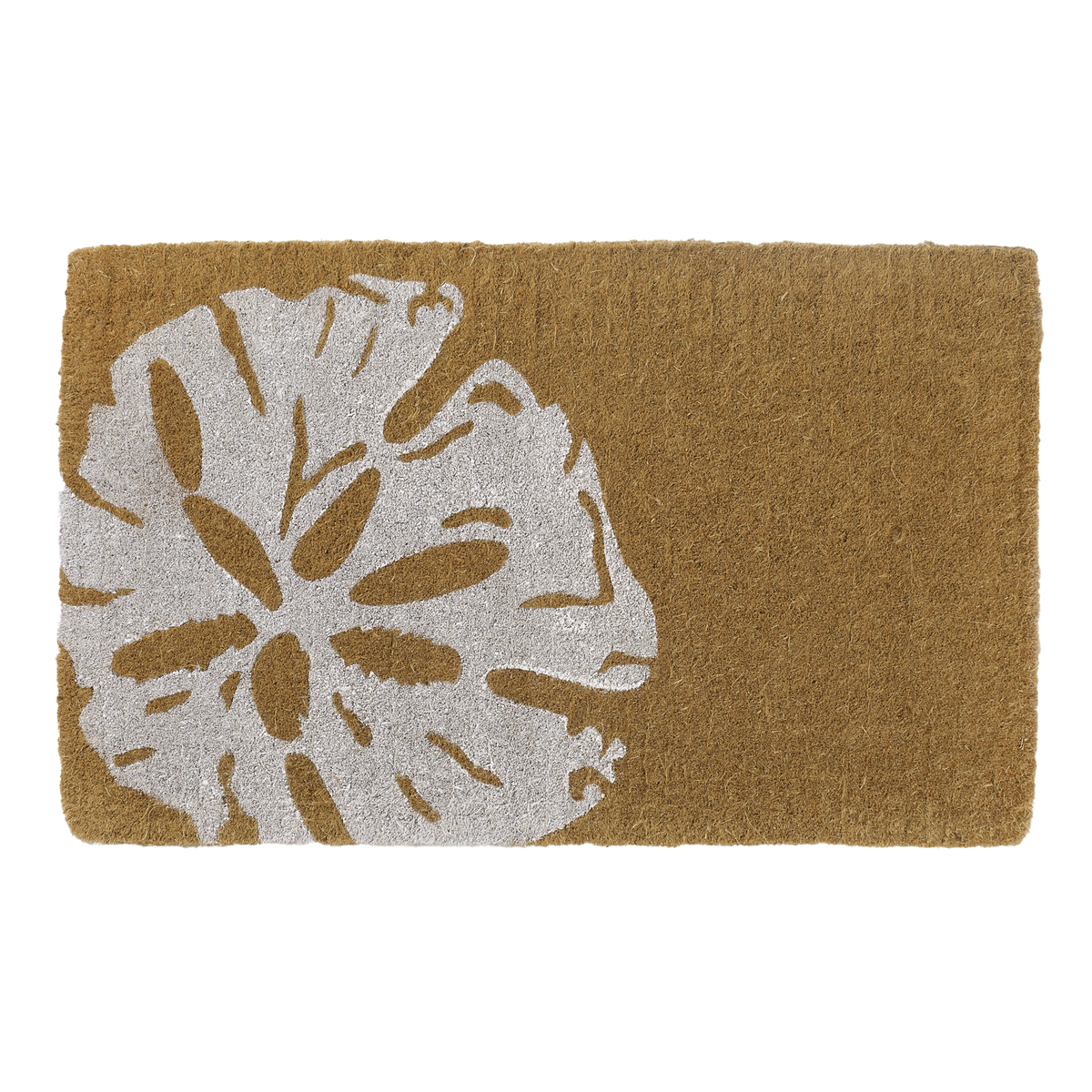 Sand Dollar Coir Doormat