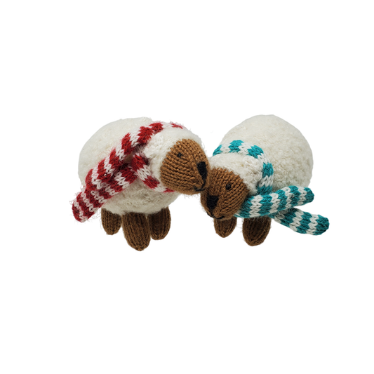Sheep Ornaments, set of 2