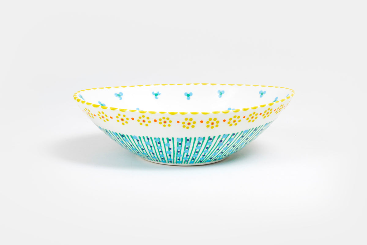Ceramic Oval Serving Bowl