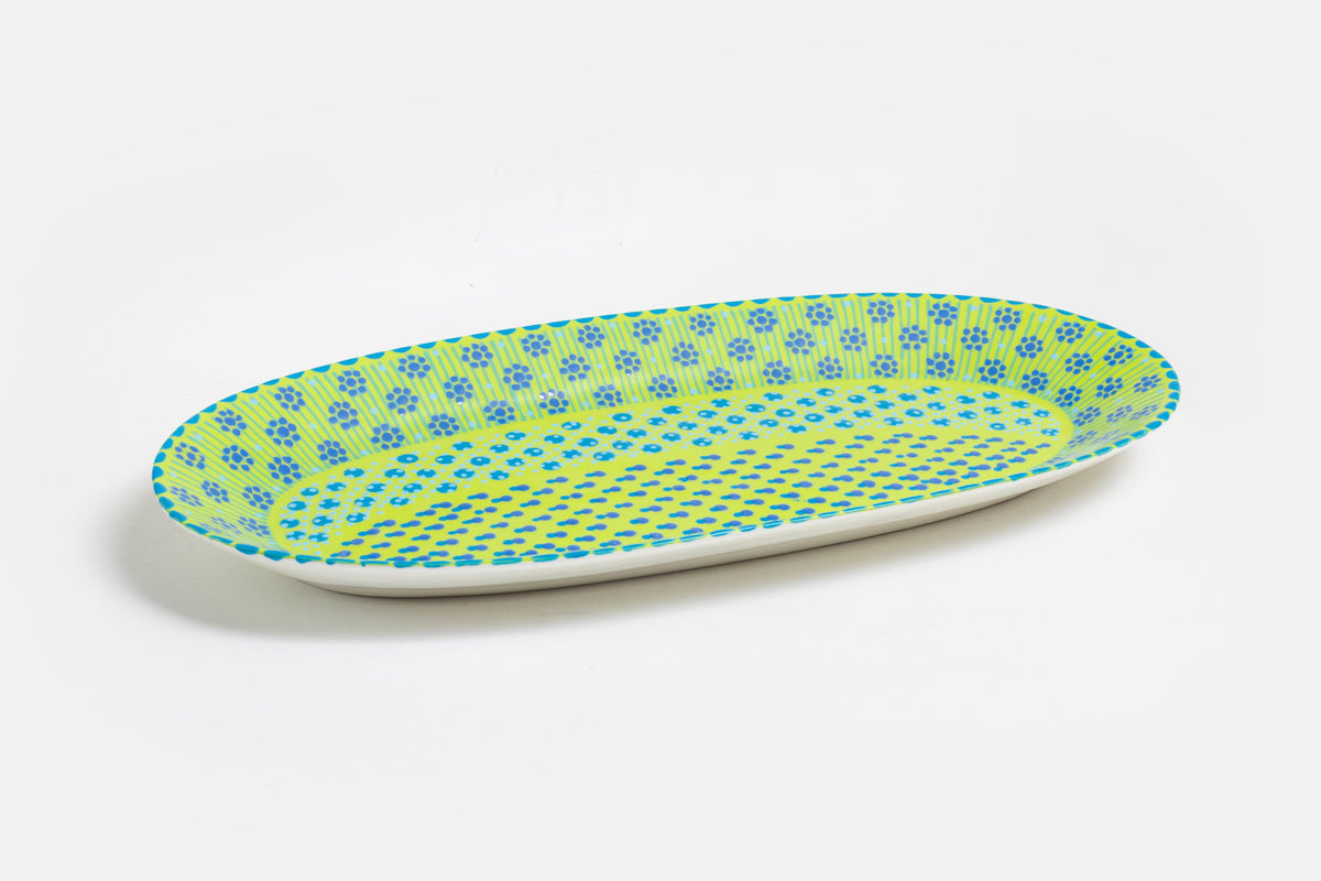 Ceramic Oval Serving Platter