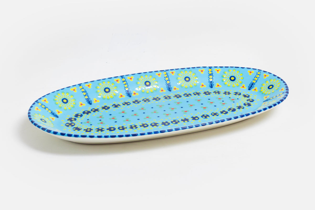 Ceramic Oval Serving Platter