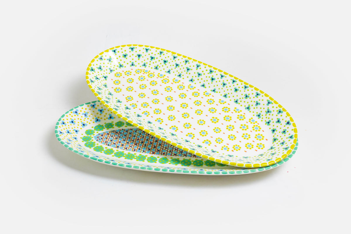 Ceramic Oval Serving Platter