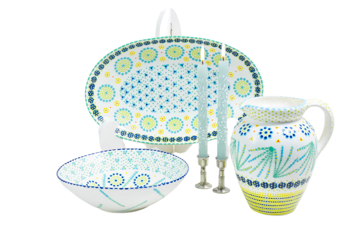 Large Ceramic Serving Bowls - White