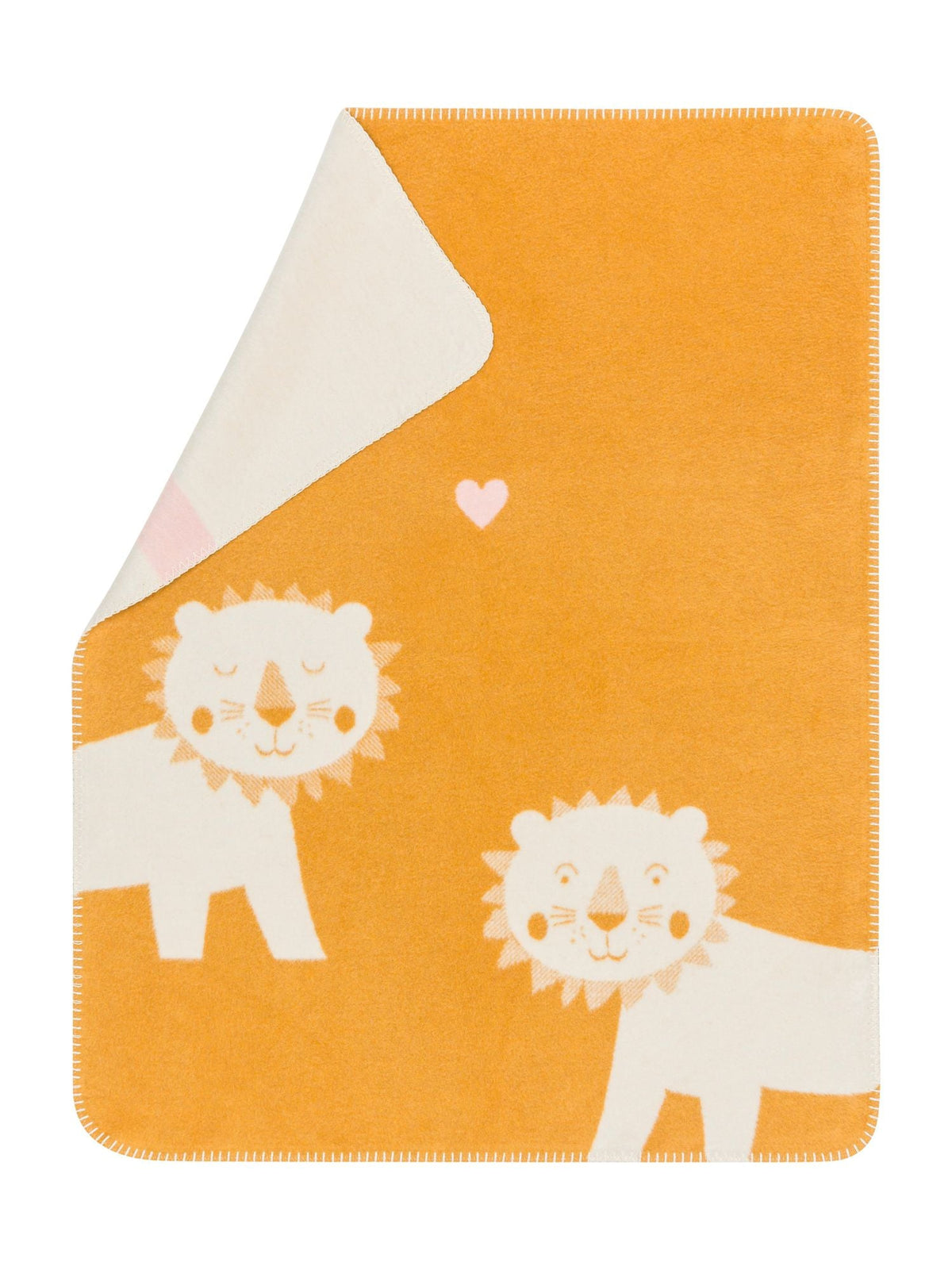 MILA Baby Blanket "Lions in Love"