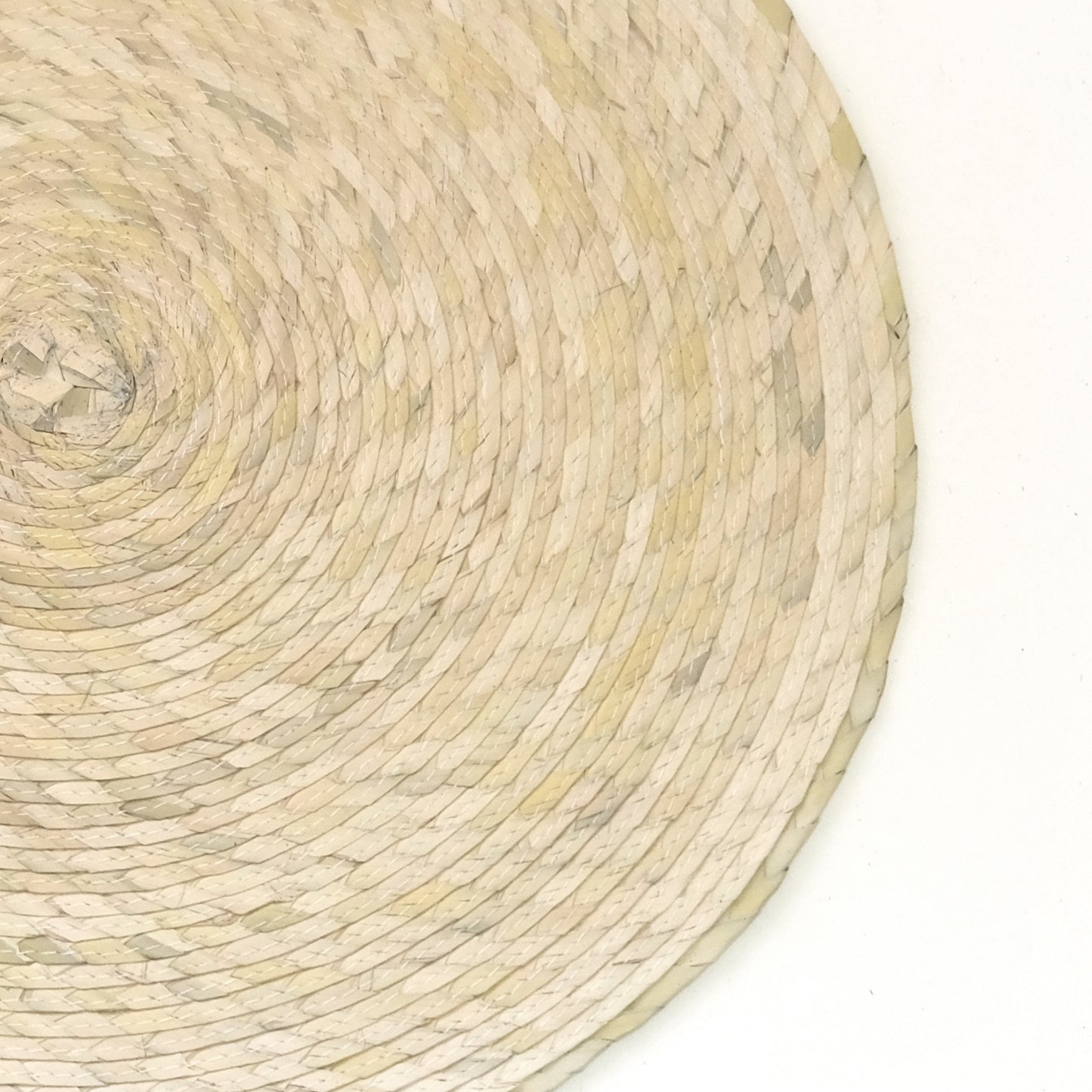 S/4 Palm Single Sided Placemat - Natural