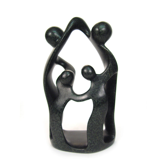 Dancing Family of 4 Sculpture