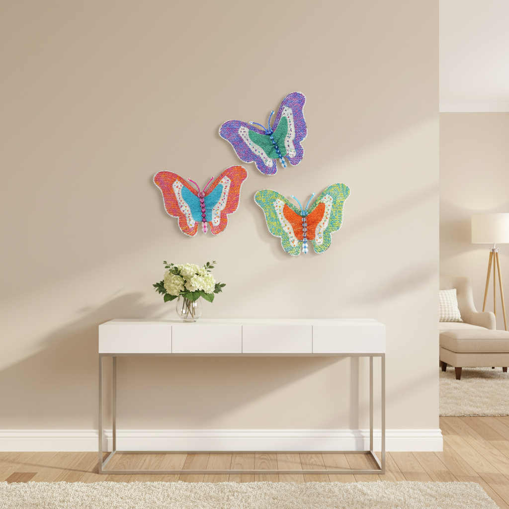 Butterfly, Lg Asst (Set of 3)