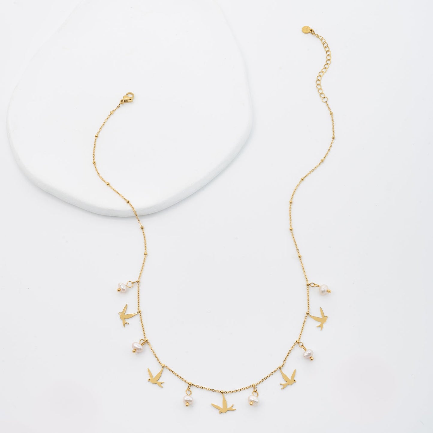 Wings of Hope Pearl Necklace