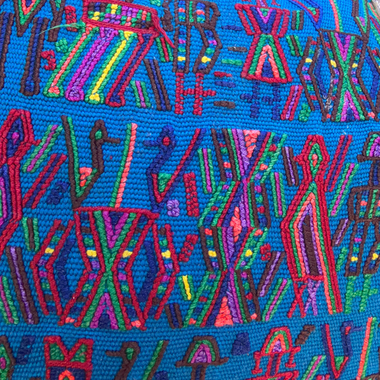 Huipil Mini-Weekender - Handwoven Travel Bag