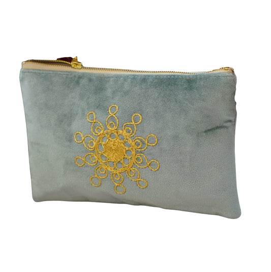 Sun Tahriri Clutch - Blue