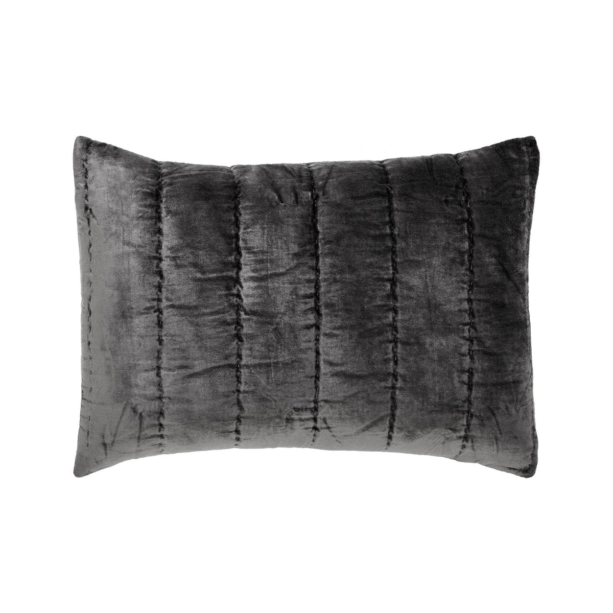 Gatsby Channel Velvet Quilt Sham - Clearance