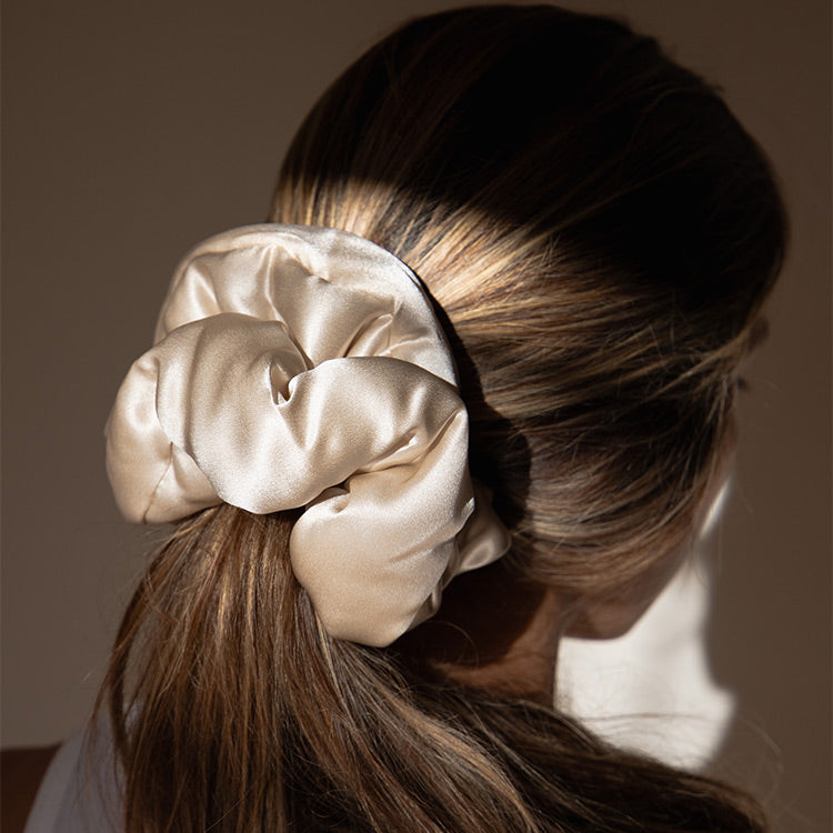 Dusty Gold - Padded Scrunchie