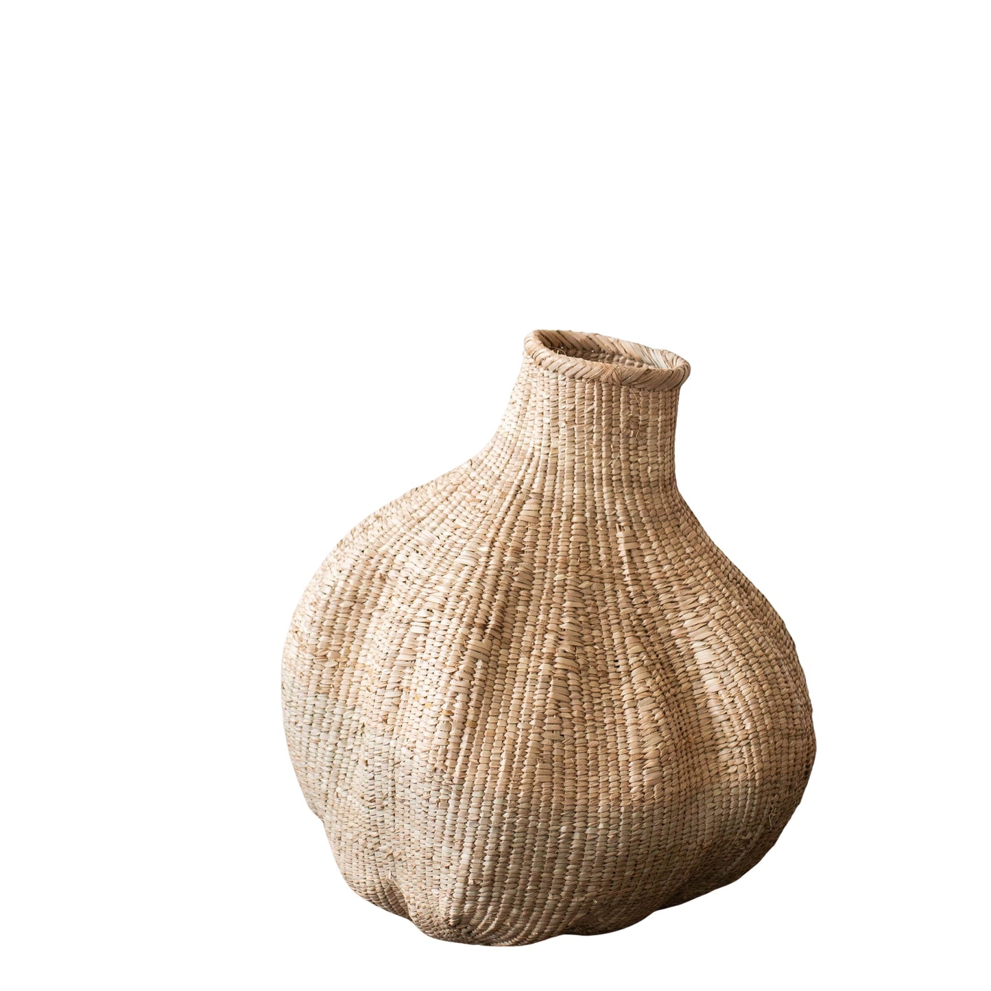 Ilala Garlic Gourd Handwoven African Basket