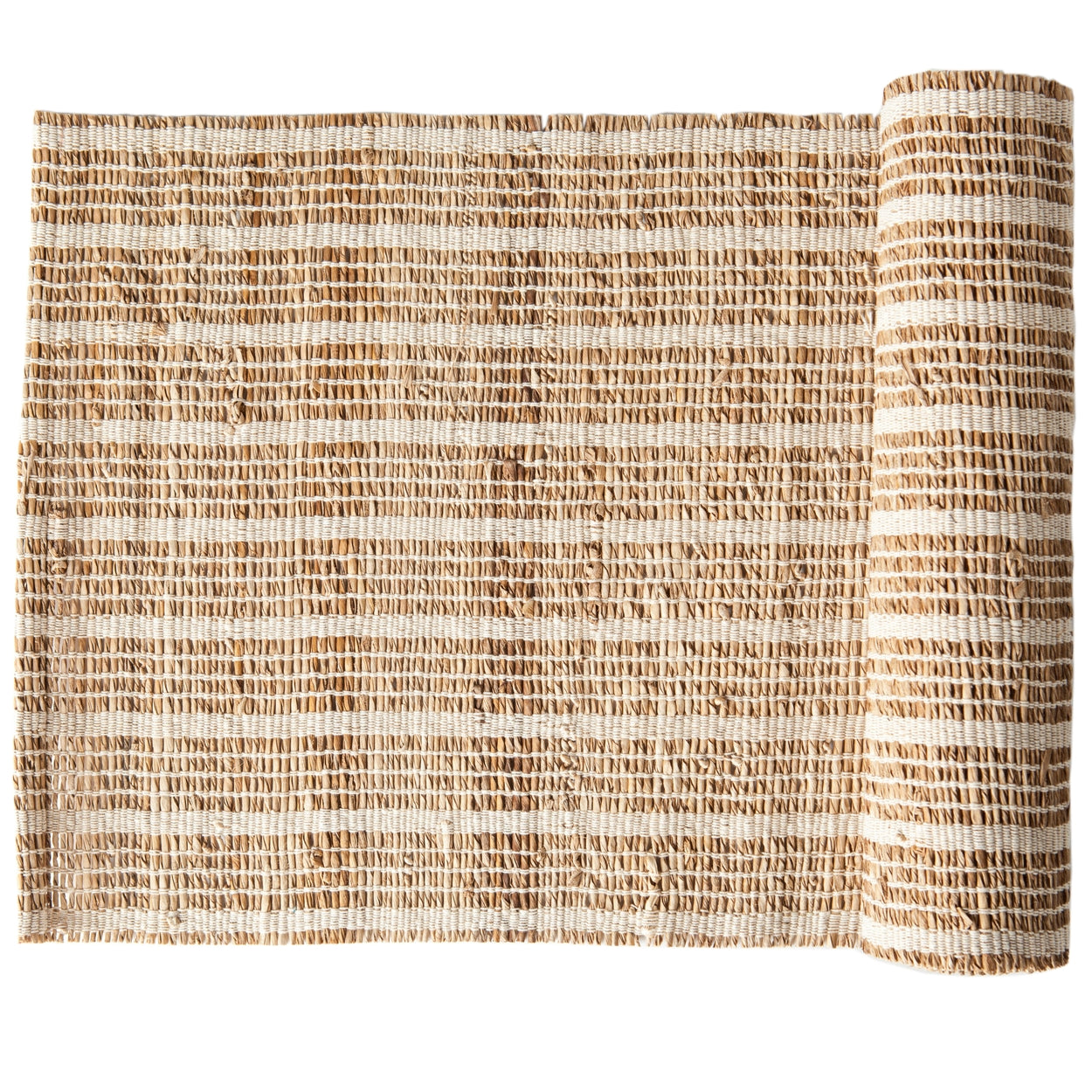 Handwoven Banana Fiber Table Runner | 72″ × 13″ | Fair Trade | TABLE CLASSICS