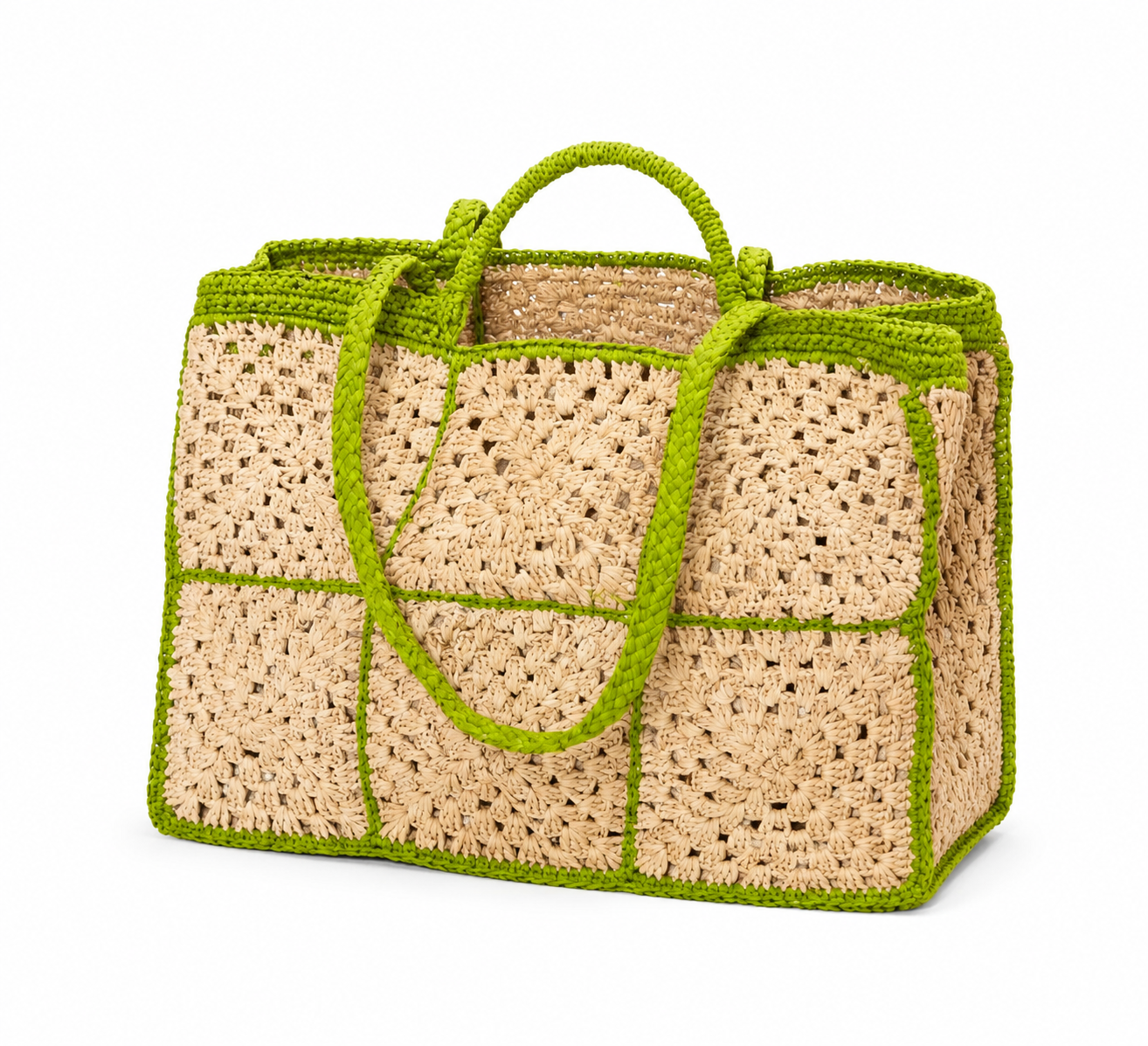 Carrey Raffia Tote bag