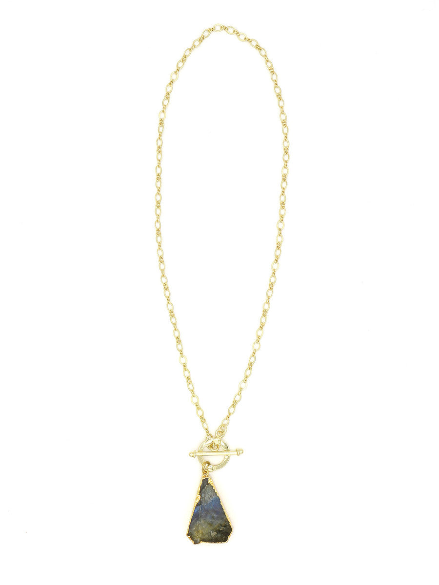 Simple Luxury Necklace - Labradorite