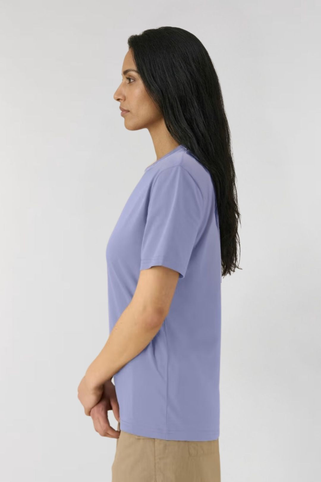 Camiseta algodón orgánico - Lavanda