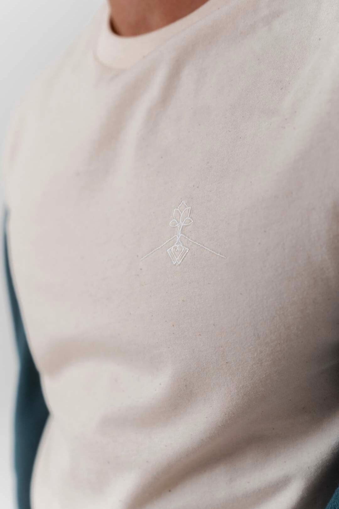 Camiseta algodón orgánico - Natural
