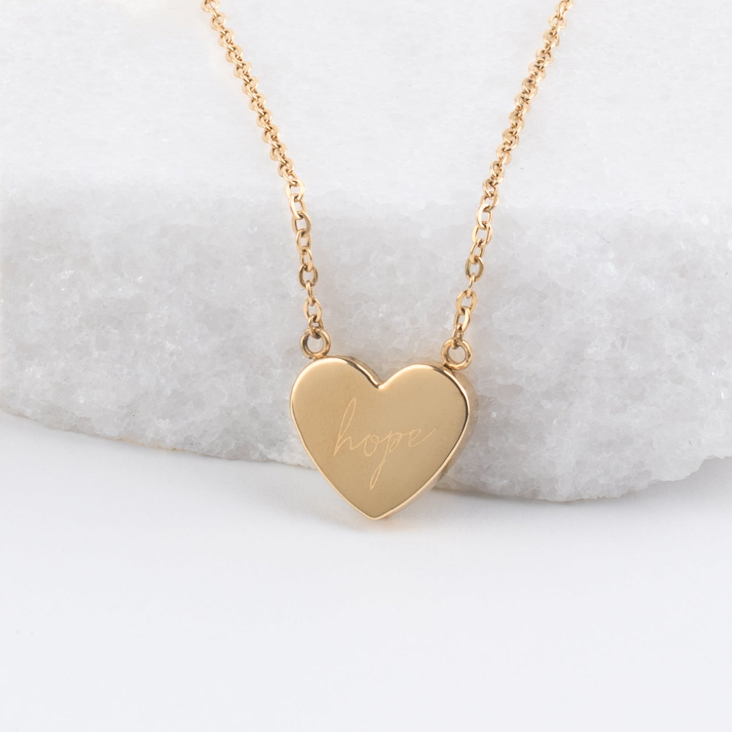 Give Hope Necklace in Mint