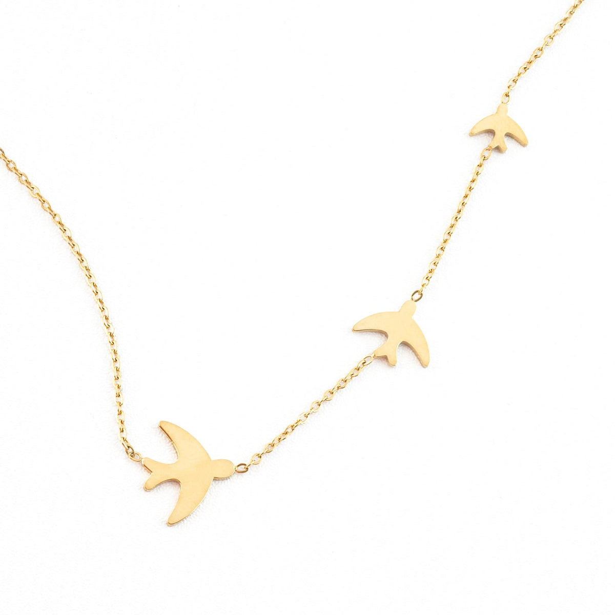 Beautiful gold necklace, gold bird necklace, women's fashion jewelry pieces, fair trade jewelry website