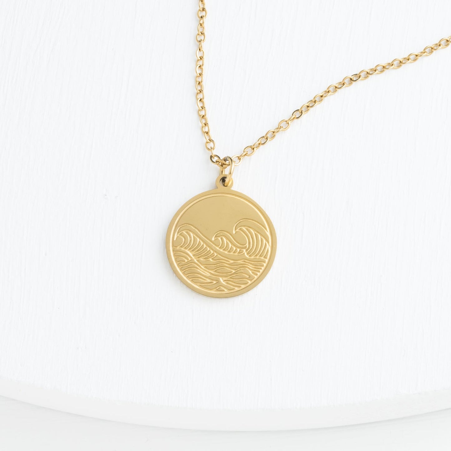 Ocean Adventure Necklace in Gold