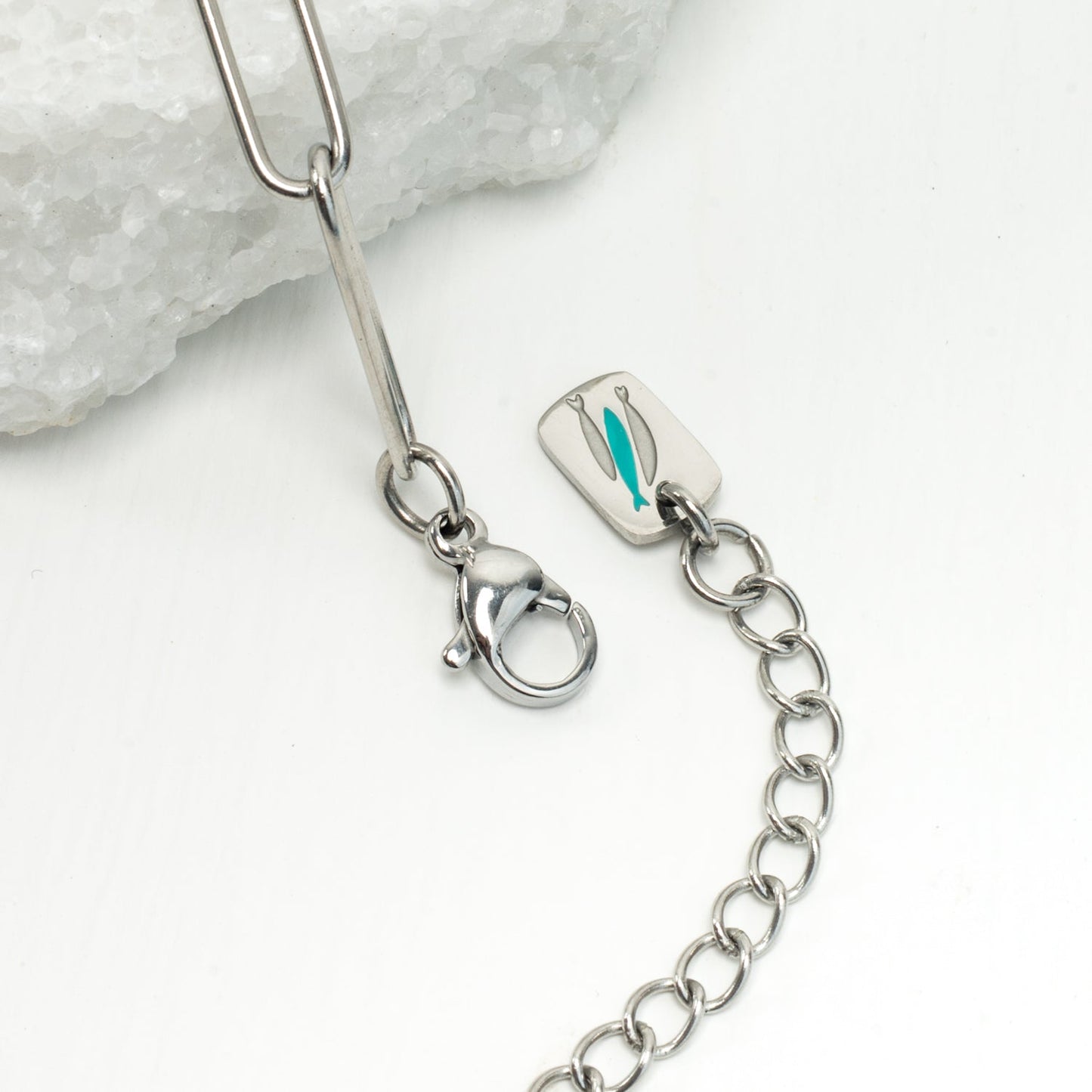 Heart of Mary Necklace Silver